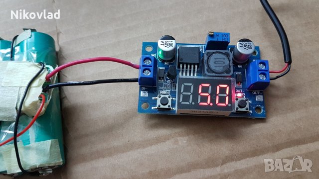 DC-DC Step Down Module 4-40V to 1.25-37V/ 2А, снимка 3 - Друга електроника - 28467915