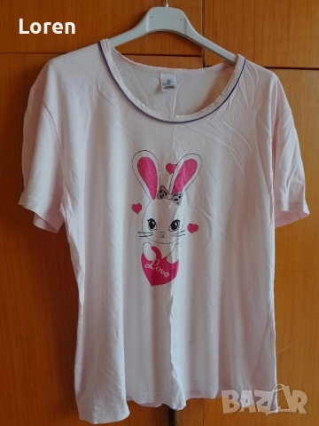 Подарявам!Тениска със зайче 🐰, снимка 2 - Тениски - 52074499