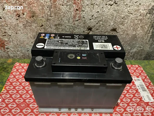 Акумулатор Варта/Varta EFB 60 ам/ч 640 А на VW оригинален с гаранция