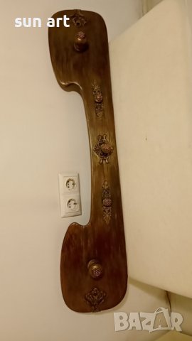 антична дървена закачалка, снимка 8 - Закачалки - 38037122