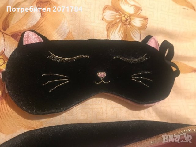 Комплект домашни пантофки и маска за сън, снимка 3 - Други стоки за дома - 27005465