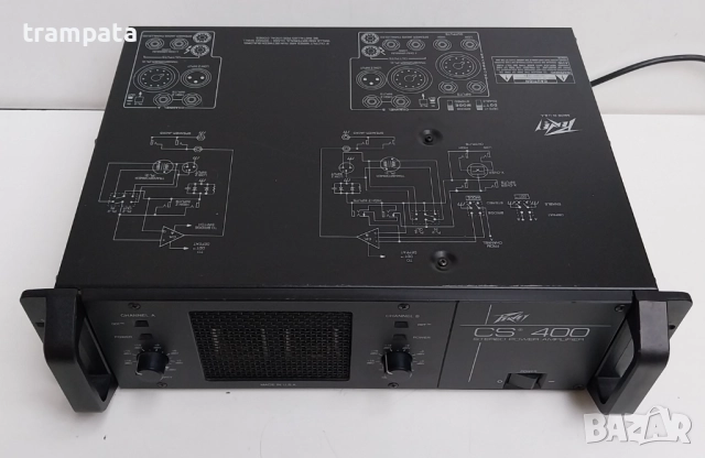 НАЙ ДОБРАТА ОФЕРТА Крайно стъпало/Усилвател Peavey CS-400 / Made in USA , снимка 6 - Ресийвъри, усилватели, смесителни пултове - 52807759