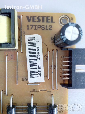 Захранване Power Supply Board VESTEL 171PS12 -ОК 40" , снимка 2 - Части и Платки - 36465835