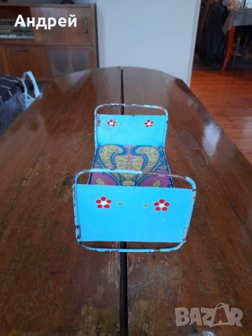 Старо креватче за кукли #3, снимка 2 - Други ценни предмети - 52893274