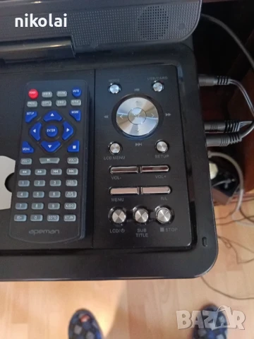 продавам портативен двд плеяр  apeman чисто нов, снимка 4 - Плейъри, домашно кино, прожектори - 50905769