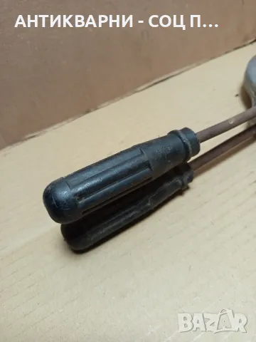 Соц Стар Гофретник За Печене На Тестени Сладки., снимка 5 - Антикварни и старинни предмети - 49995755