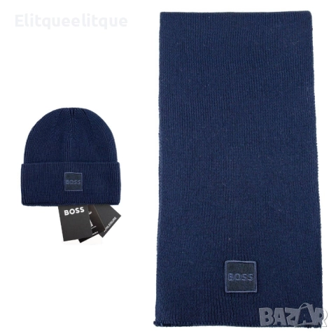 комплект шапка и шал ami celine , снимка 5 - Шапки - 52199859