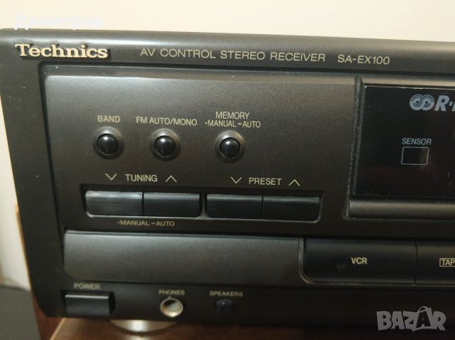 Стерео ресивър Technics SA-EX100, снимка 3 - Ресийвъри, усилватели, смесителни пултове - 35646835