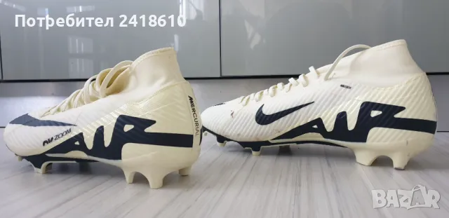 Nike Air Zoom Mercurial Мens Size 44.5 / 28.5 см UK 9.5 US 10.5 НОВО!ОРИГИНАЛ! Бутонки!, снимка 6 - Спортни обувки - 47709903