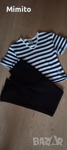 Сет панталон 7/8 и къс топ xs, снимка 1
