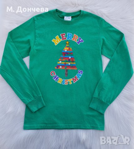 Коледна блуза 12-14 години, снимка 5 - Детски Блузи и туники - 39061317