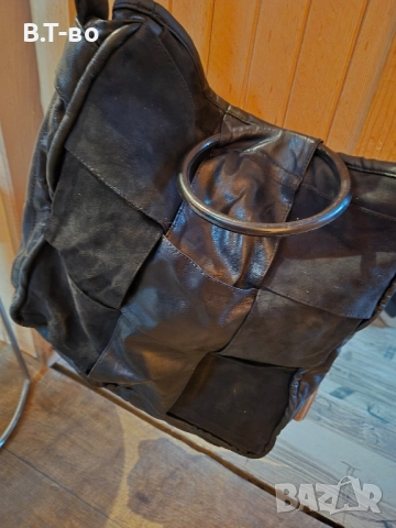 Чанта от естествена кожа , снимка 4 - Чанти - 51480155
