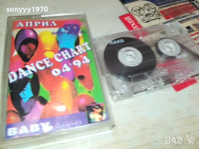 DANCE CHART 04,94 TAPE 1306251718, снимка 3 - Аудио касети - 50657021