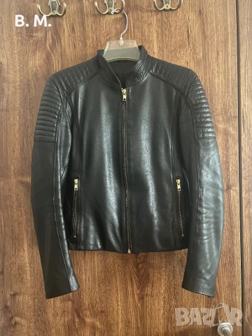 Кожено яке 100% агнешка кожа