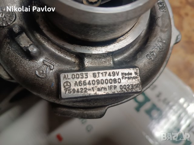 Турбо за Крайслер Пт Крузер и Мерцедес , снимка 17 - Части - 44001921