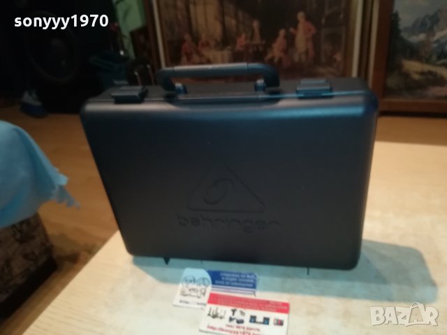 ⭐BEHRINGER 28Х21Х8СМ-КУФАР 1901220950⭐, снимка 3 - Микрофони - 35485202