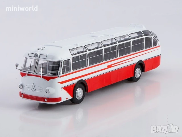 ЛАЗ-699А "Турист-2 туристически автобус - мащаб 1:43 на Наши Автобуси нов в блистер