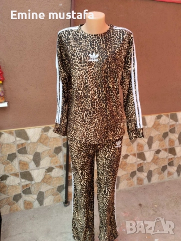 Леопард кадифе адидас екип