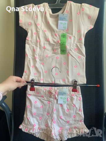 Разпродажба - детски памучни комплекти, ръст до 92 и ръст до 98, снимка 2 - Детски комплекти - 37455641