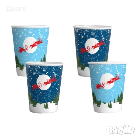Картонени чаши за топли напитки , снимка 4 - Чаши - 40718657