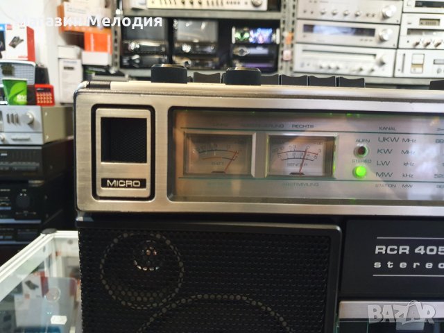 Радиокасетофон SABA RCR 405 Stereo В отлично техническо и визуално състояние., снимка 9 - Радиокасетофони, транзистори - 42933192