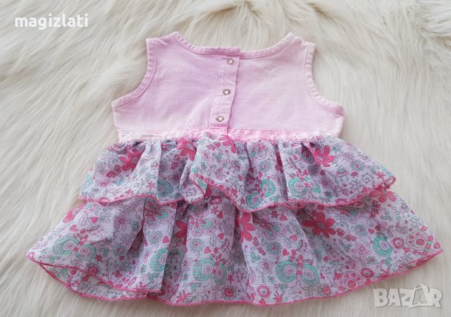 Рокля за бебе 3-6 месеца, снимка 4 - Бебешки рокли - 37772289