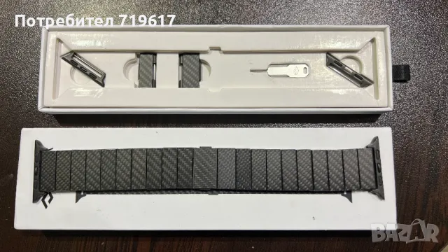Продавам каишки за Apple Watch 44, 45, 46 мм, снимка 4 - Смарт гривни - 48157316