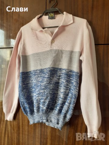 Продавам два мъжки вълнени пуловера, запазени по 20 лв., снимка 4 - Пуловери - 39379044