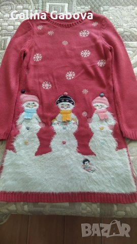 Зимна детска рокля