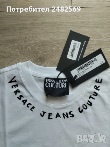Тениска Versace размер XL, снимка 6 - Тениски - 50911017