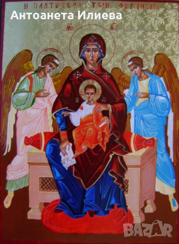 Икона Св. Мина, снимка 6 - Икони - 20837968