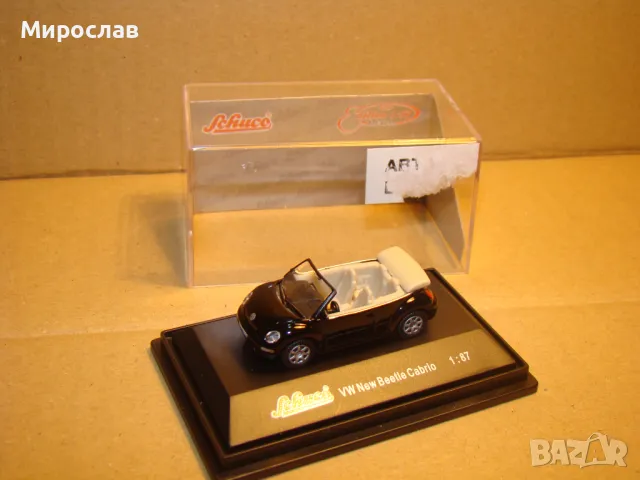 SCHUCO H0 1/87 VW BEETLE МОДЕЛ КОЛИЧКА