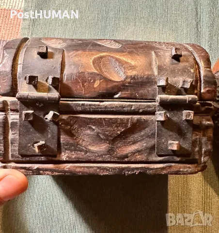 Дървени кутии -дърворезба, снимка 5 - Антикварни и старинни предмети - 47513261