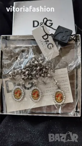 D&G Dolce & Gabbana оригинално дамско колие, снимка 7 - Колиета, медальони, синджири - 44113649
