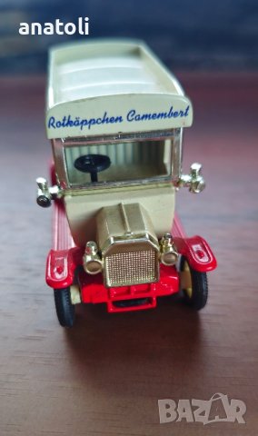 Рядкост, ретро автомобил Ford T 1919, Червената шапчица, камамбер, № 001, колекция. от германия 