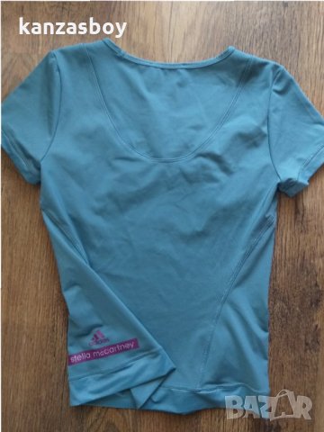 adidas by stella mccartney - страхотна дамска тениска КАТО НОВА, снимка 10 - Тениски - 32830817
