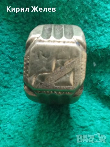 Пръстен стар бронзов 21906, снимка 2 - Антикварни и старинни предмети - 33370134