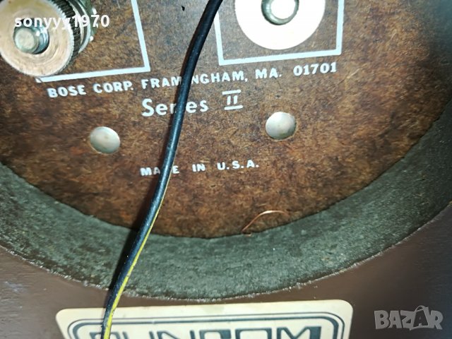 bose 501 II SERIES-1 БРОИ-made in USA-SWISS 0907211233, снимка 12 - Тонколони - 33470644