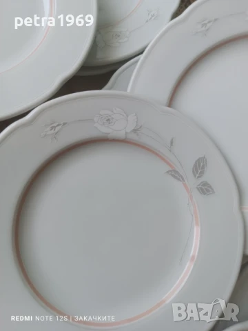Порцеланови чинии на Bauscher Weiden, 16 бр., снимка 4 - Чинии - 51064336