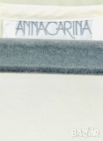 Скъпа марка  топ ANNA CARINA 100% коприна, снимка 4 - Корсети, бюстиета, топове - 50675201