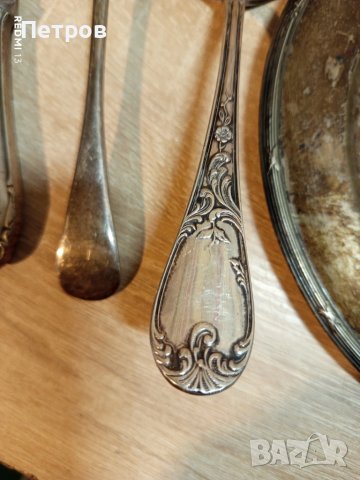Посребрени прибори (Silver plated), снимка 4 - Антикварни и старинни предмети - 50498742
