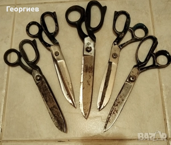 Големи професионални ножици,3 бр Български,1 бр.Корейска.Медицински хирургични заключващи ножици.