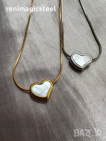 Колие от медицинска стомана , снимка 1