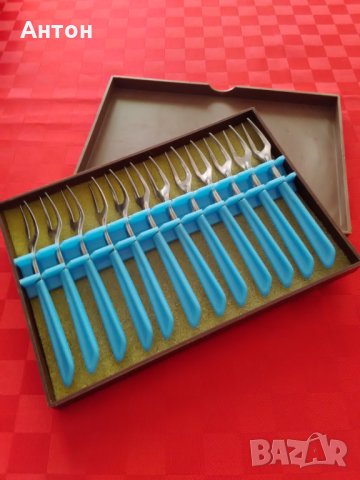 СОЦ комплект вилички., снимка 3 - Антикварни и старинни предмети - 27349471