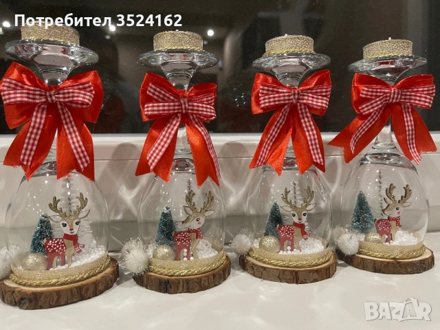 Свещник Коледа, снимка 10 - Декорация за дома - 52032297