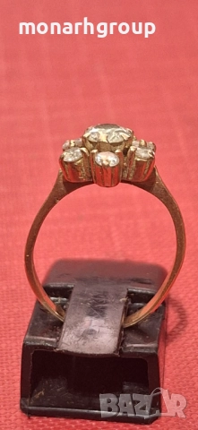 Златен пръстен, снимка 5 - Пръстени - 51997810