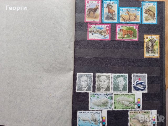 Колекция пощенски марки около 200 бр., снимка 1 - Филателия - 33278795