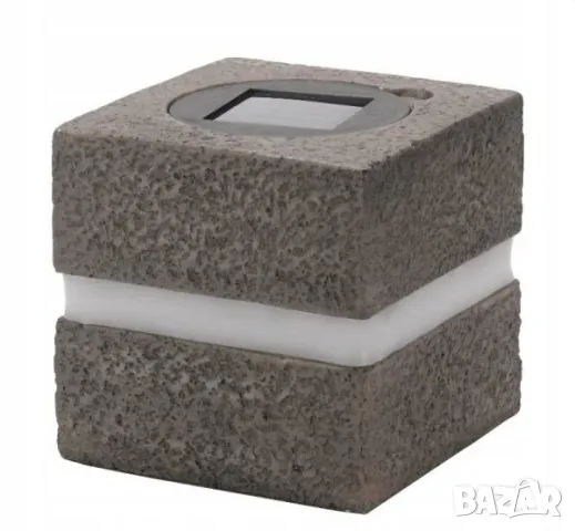 Соларна LED градинска лампа LED куб , снимка 3 - Лед осветление - 49508469