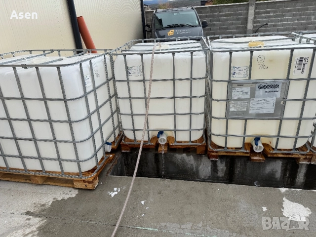 Бидони 1 тон 1000л ibc съдове за вода Пловдив, снимка 10 - Напояване - 52795063