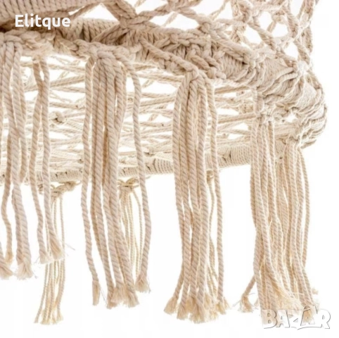 Двойна бежова градинска люлка за двама с възглавници, снимка 10 - Други стоки за дома - 52862515